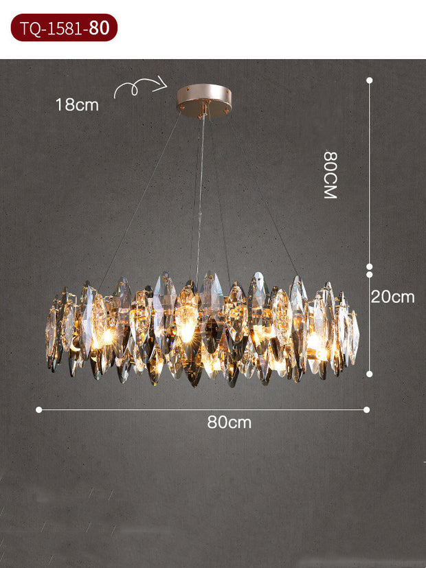 Living Room Light Luxury Crystal Modern Minimalist Chandelier