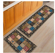 Floor mats, non-slip, oil-proof, household machine washable door mats, bathroom, bathroom, bedside rugs