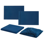 Home textile plain inlay four-piece set