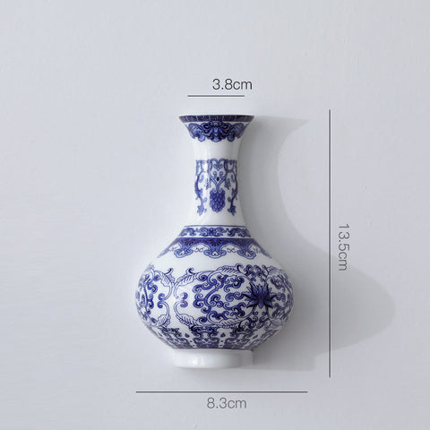 Ceramic Vase Antique Dracaena Sanderiana Living Room Home Accessories